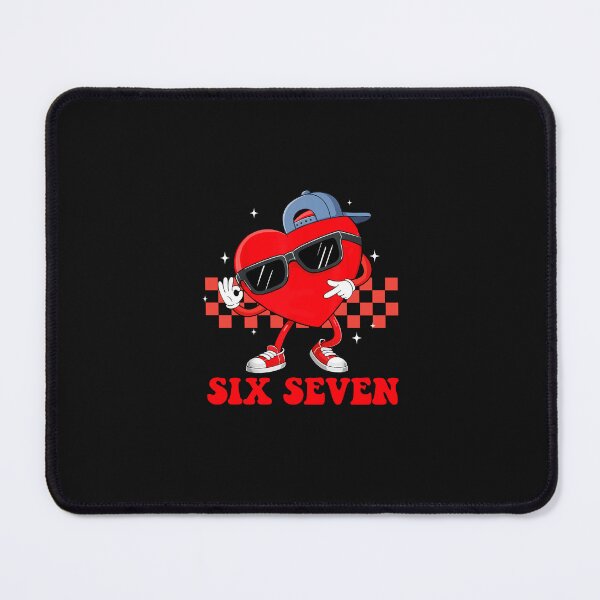 Item preview, Funny Meme Six Seven 6 7 Valentine Groovy Heart Men Boy Kid designed and sold by scottygrindz.