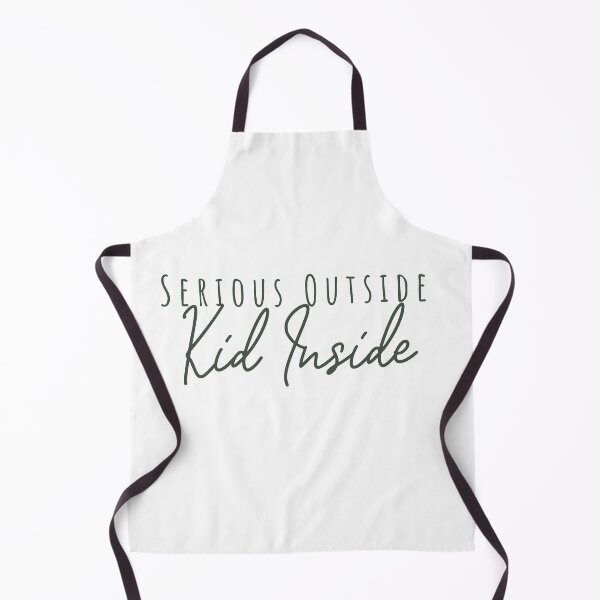 Item preview, Serious Outside, Kid Inside Typography Funny Quotes designed and sold by Kidult Minds.