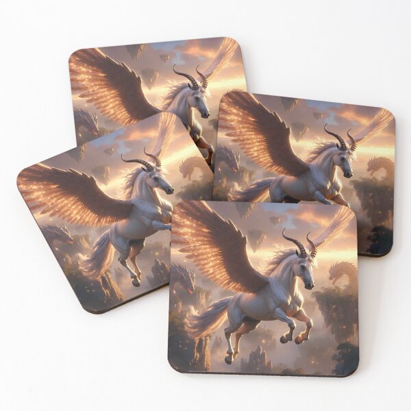 Item preview, Fantasy Art Bright Colorful Horse Motif (image size 7840x11680) designed and sold by Digital-Davinci.