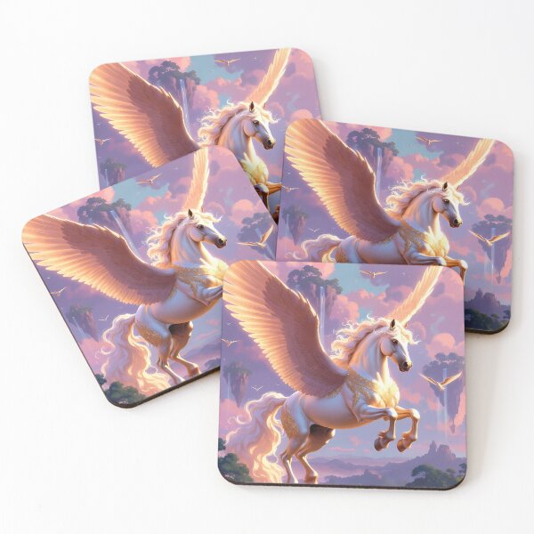 Item preview, Fantasy Art Bright Colorful Horse Motif (image size 7840x11680) designed and sold by Digital-Davinci.