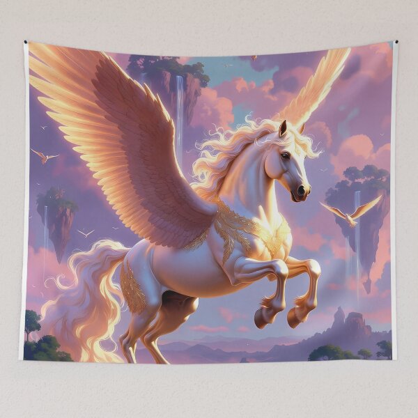 Item preview, Fantasy Art Bright Colorful Horse Motif (image size 7840x11680) designed and sold by Digital-Davinci.