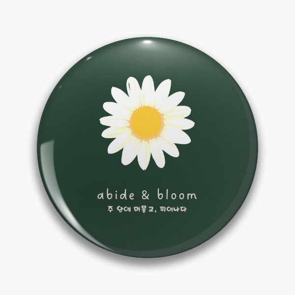 Item preview, Abide & Bloom Floral Christian Art in Sage (Korean) designed and sold by trendteezstore.