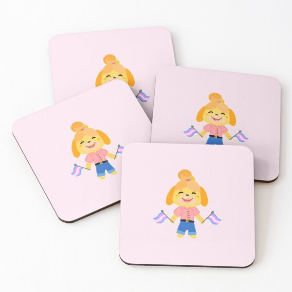 Item preview, Isabelle says "Trans Rights!" designed and sold by Nestled-Studio.