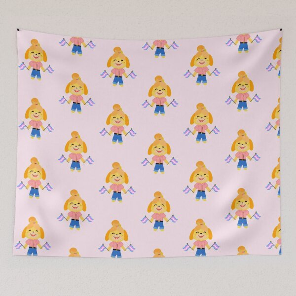 Item preview, Isabelle says "Trans Rights!" designed and sold by Nestled-Studio.