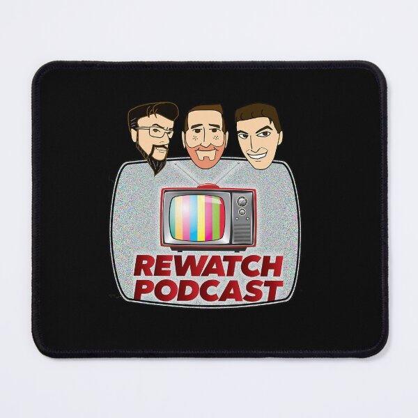 Item preview, Rewatch Podcast With Host Faces designed and sold by MatheusAlex.