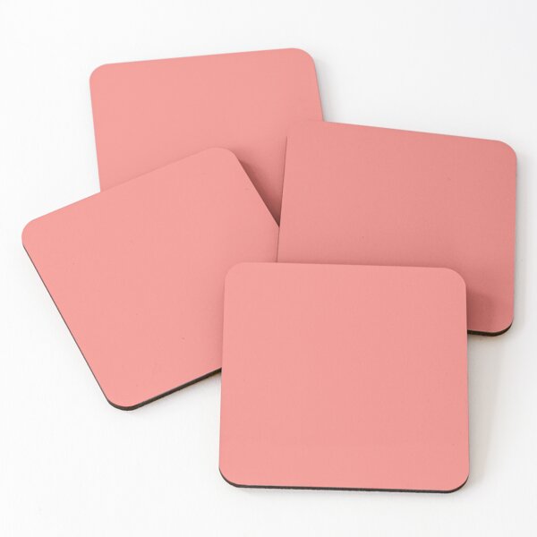 Item preview, Light Red Solid Plain Background designed and sold by burbankdesigns.