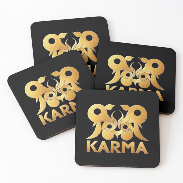 Item preview, Gold Vector KARMA logo. designed and sold by Giulivo Store Graphic.