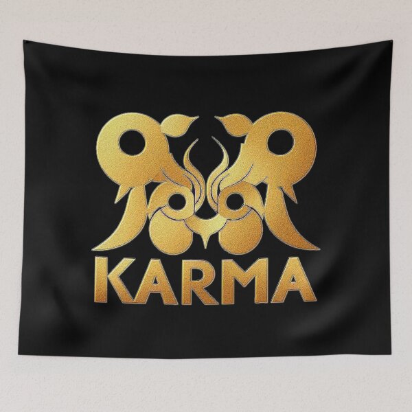 Item preview, Gold Vector KARMA logo. designed and sold by Giulivo Store Graphic.