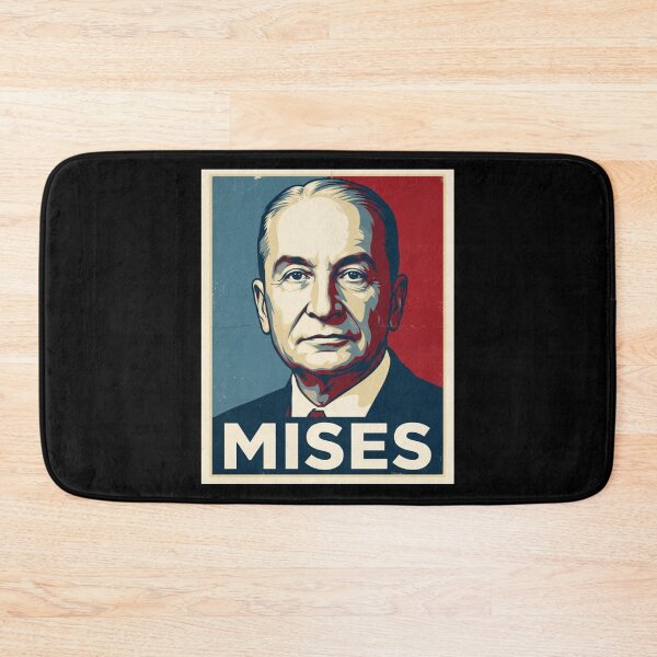 Item preview, Ludwig von Mises Human Action Hope Style Poster designed and sold by DamianRoy88.