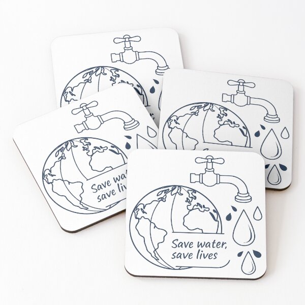 Item preview, Global Water Saver Awareness Emblem designed and sold by Jirada.