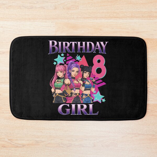 Item preview, Kpop Demon Hunter 8 Years Old Birthday K Pop 8th Birthday Girls K-Pop designed and sold by VincentMoore96.