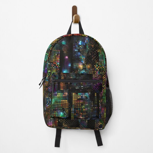 Item preview, Pixel Drift: AI-Rendered Chaos designed and sold by mxztar.