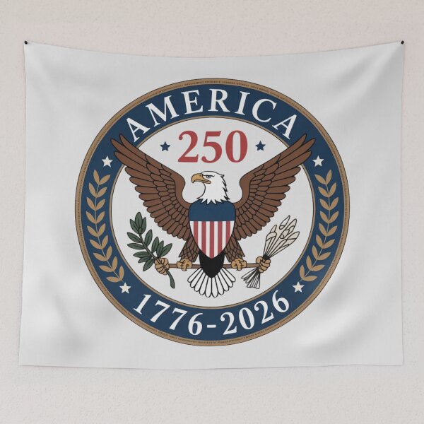 Item preview, America 250 Years Patriotic Design designed and sold by Nordic Echo.