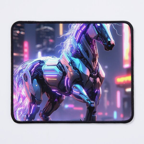 Item preview, Futuristic Cybernetic Horse (image size 7840x11680) designed and sold by Digital-Davinci.
