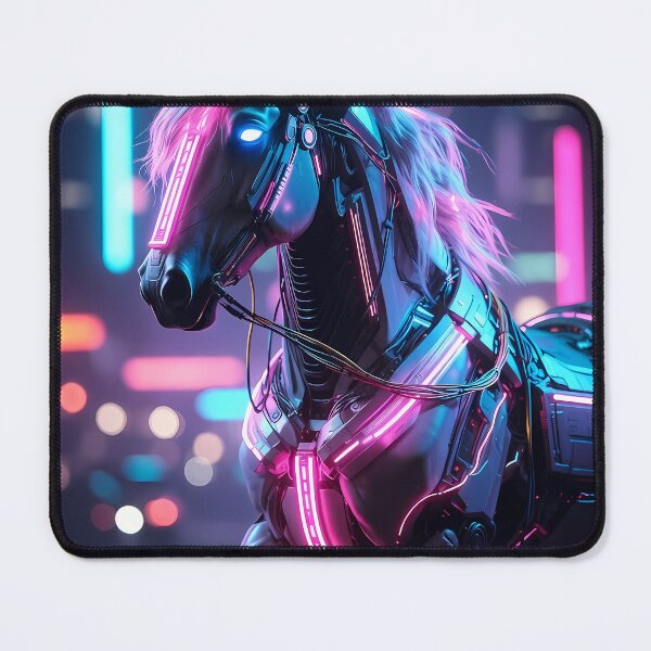 Item preview, Futuristic Cybernetic Horse (image size 7840x11680) designed and sold by Digital-Davinci.