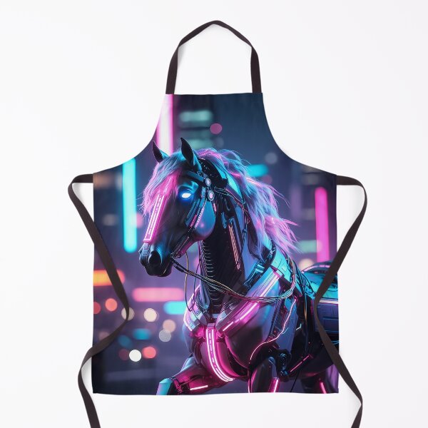Item preview, Futuristic Cybernetic Horse (image size 7840x11680) designed and sold by Digital-Davinci.