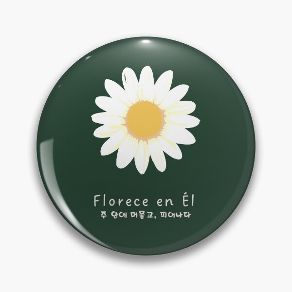 Item preview, Abide & Bloom Floral Christian Art in Sage (Spanish and Korean) designed and sold by trendteezstore.