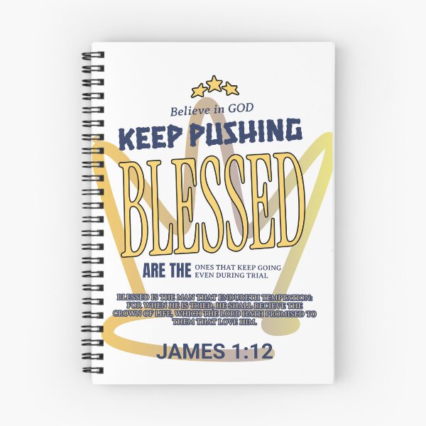 Item preview, Keep pushing God is with you designed and sold by BibleScrip4u.