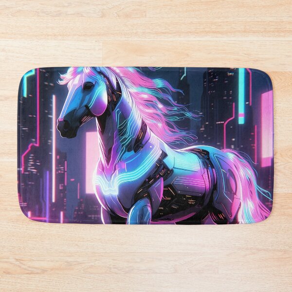 Item preview, Futuristic Cybernetic Horse (image size 7840x11680) designed and sold by Digital-Davinci.