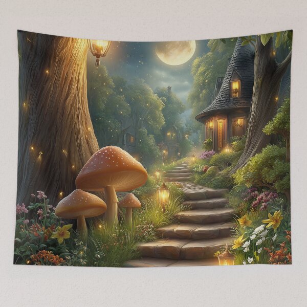 Item preview, Up The Garden Path designed and sold by MyMagicalPlace.