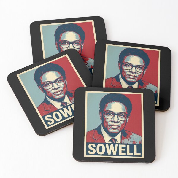 Item preview, Thomas Sowell Basic Economics Hope Style Poster designed and sold by DamianRoy88.