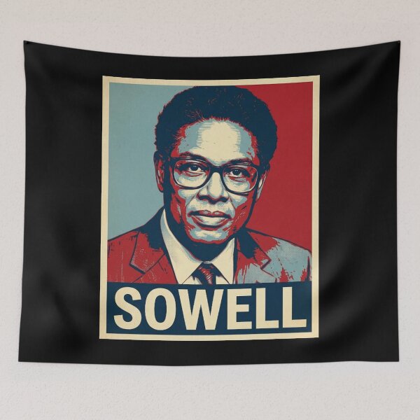 Item preview, Thomas Sowell Basic Economics Hope Style Poster designed and sold by DamianRoy88.