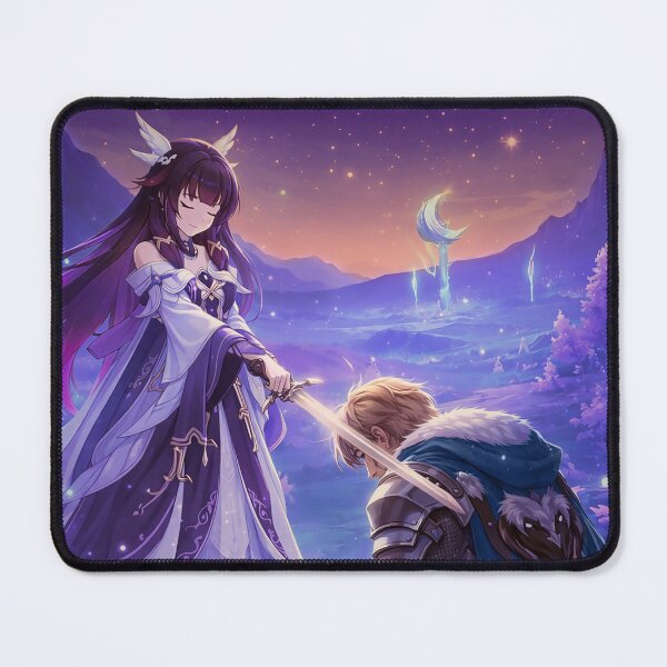 Item preview, The Moon Maiden and the Knight of Boreas designed and sold by HolyPrimogem.
