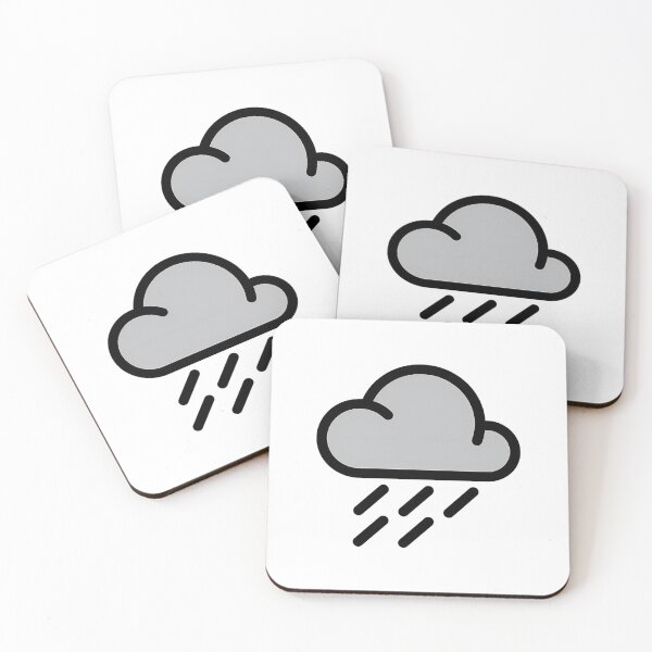 Item preview, Rainy Day Weather Icon designed and sold by flzxaibkc8.