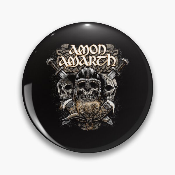 Item preview, Amon Amarth - Viking Skulls designed and sold by N0UN.