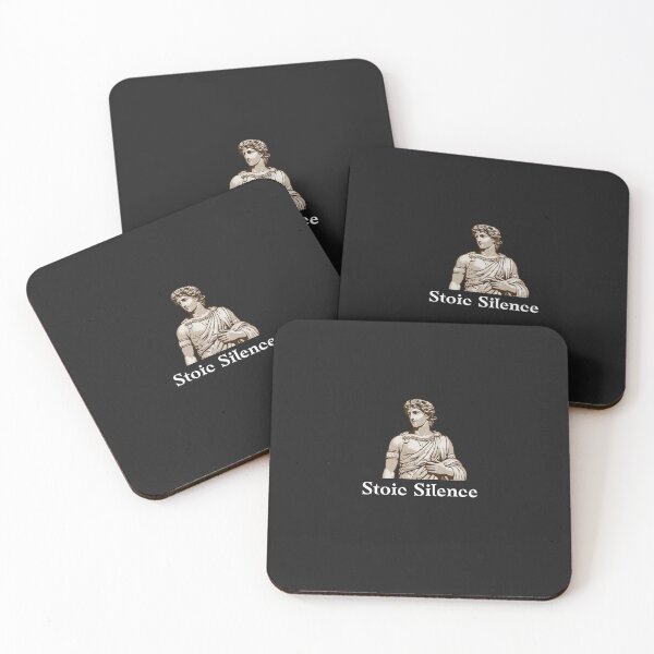 Item preview, Stoic Silence | Greek Statue Philosophy Dark Academia designed and sold by VENOHA.