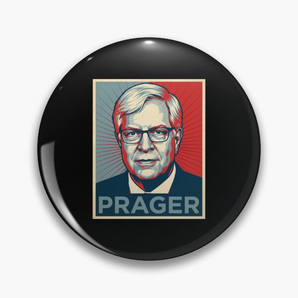 Item preview, Dennis Prager Conservative Talk Radio Host Hope Style Poster designed and sold by DamianRoy88.
