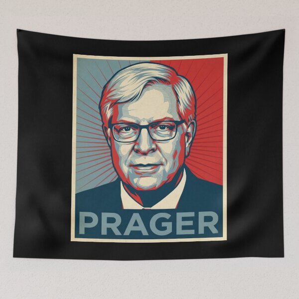 Item preview, Dennis Prager Conservative Talk Radio Host Hope Style Poster designed and sold by DamianRoy88.