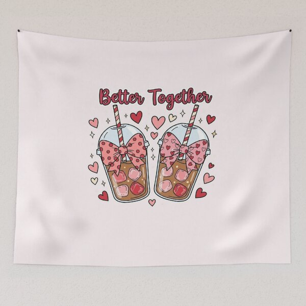 Item preview, Better Together Iced Coffee Cute designed and sold by MJO80.