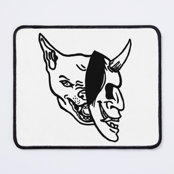 Item preview, Oni Dog Motif designed and sold by Goblin & Dwarf.