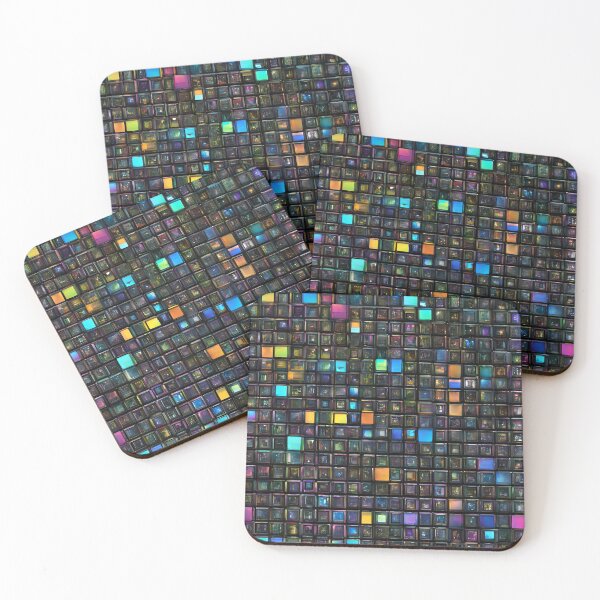 Item preview, Pixelated Concealment Pattern in Sci-Fi Hues designed and sold by mxztar.