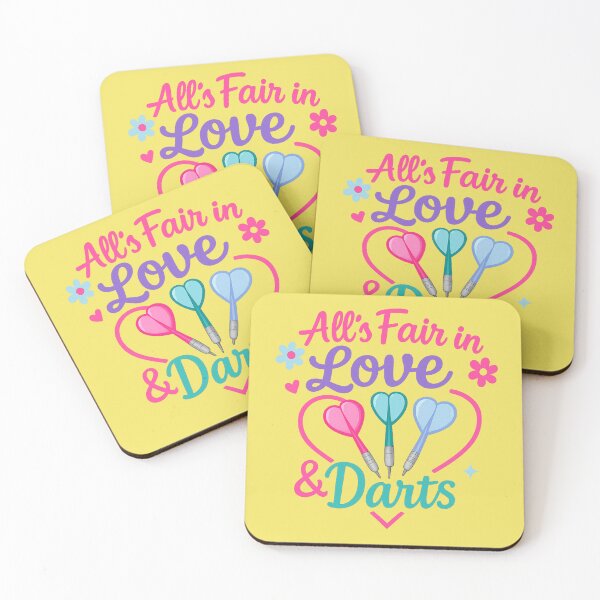 Item preview, All’s Fair in Love & Darts (Sweet Edition) designed and sold by Candra's Creations.