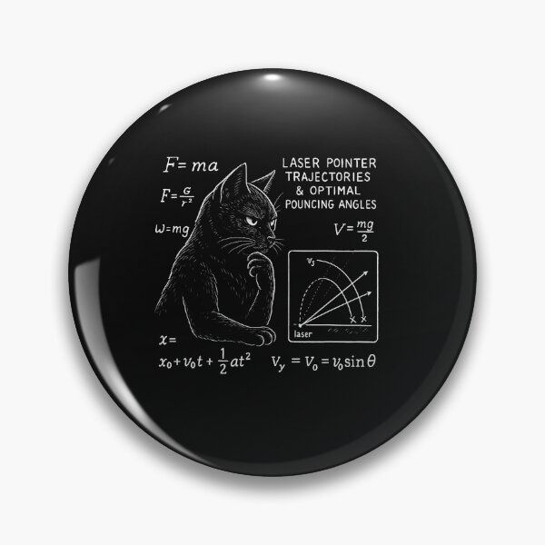 Item preview, Funny Cat Math Physics Equations Science Humor  designed and sold by ArleneRowe.