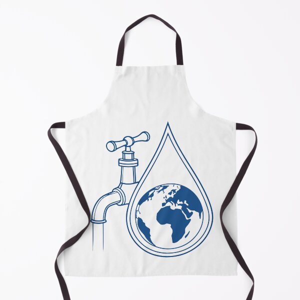 Item preview, Global Water Conservation Concept with Earth Globe and Faucet Water Splash designed and sold by Jirada.