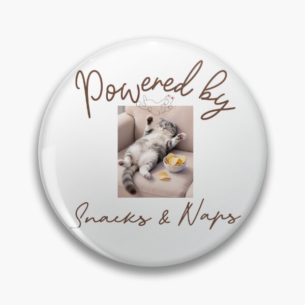 Item preview, Powered by Snacks & Naps Funny Kidult Quote designed and sold by Kidult Minds.