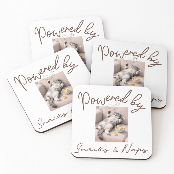 Item preview, Powered by Snacks & Naps Funny Kidult Quote designed and sold by Kidult Minds.