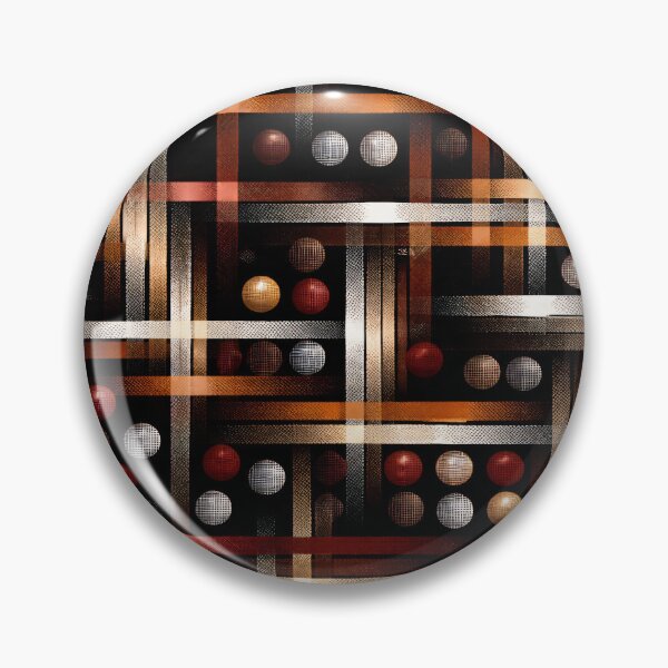 Item preview, Copper Grid Dot Pattern designed and sold by Kaleidoscope Print.