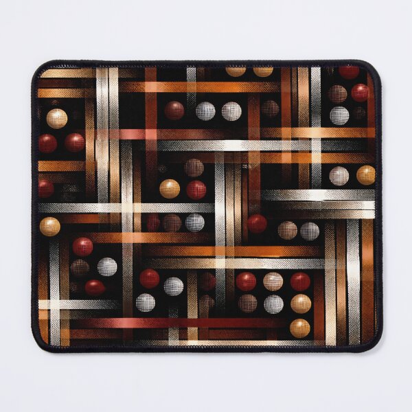 Item preview, Copper Grid Dot Pattern designed and sold by Kaleidoscope Print.