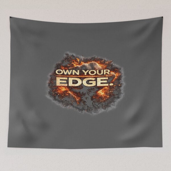 Item preview, Own Your Edge – Forged by Fire Mindset designed and sold by OwnYourEdge.