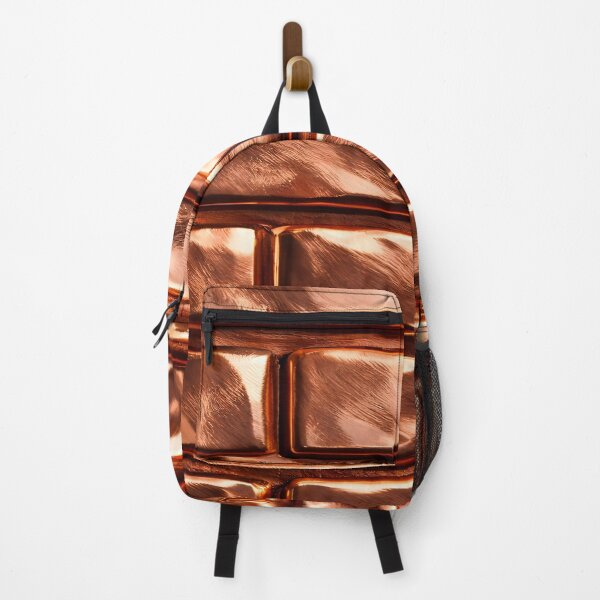 Item preview, Polished Copper Brick Pattern designed and sold by Kaleidoscope Print.