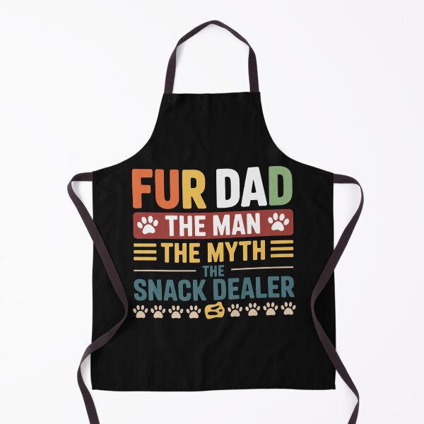 Item preview, Fur Dad Man Myth Snack Dealer Funny Paw Cat Dog Father's Day designed and sold by ArleneRowe.