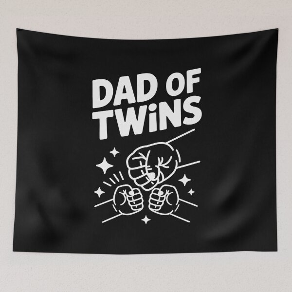 Item preview, Dad of Twins Father_s Day designed and sold by cosmicncozyS.
