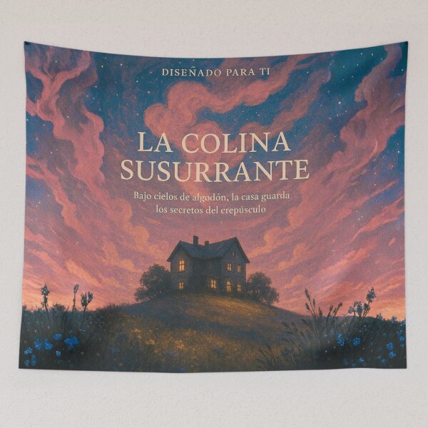 Item preview, Notebook of magical realism – House under whispering skies designed and sold by Anomaly 404 Error.