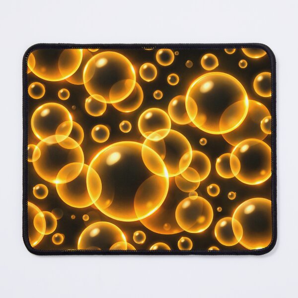Item preview, Golden Glow Bubbles designed and sold by Kaleidoscope Print.