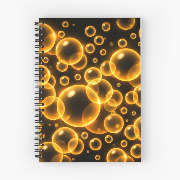 Item preview, Golden Glow Bubbles designed and sold by Kaleidoscope Print.