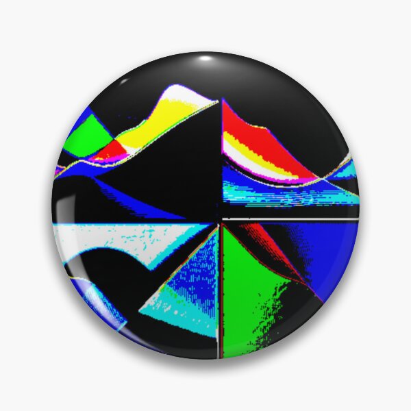 Item preview, four currents color voltage colorful geometric abstract design designed and sold by SmashingDeals.